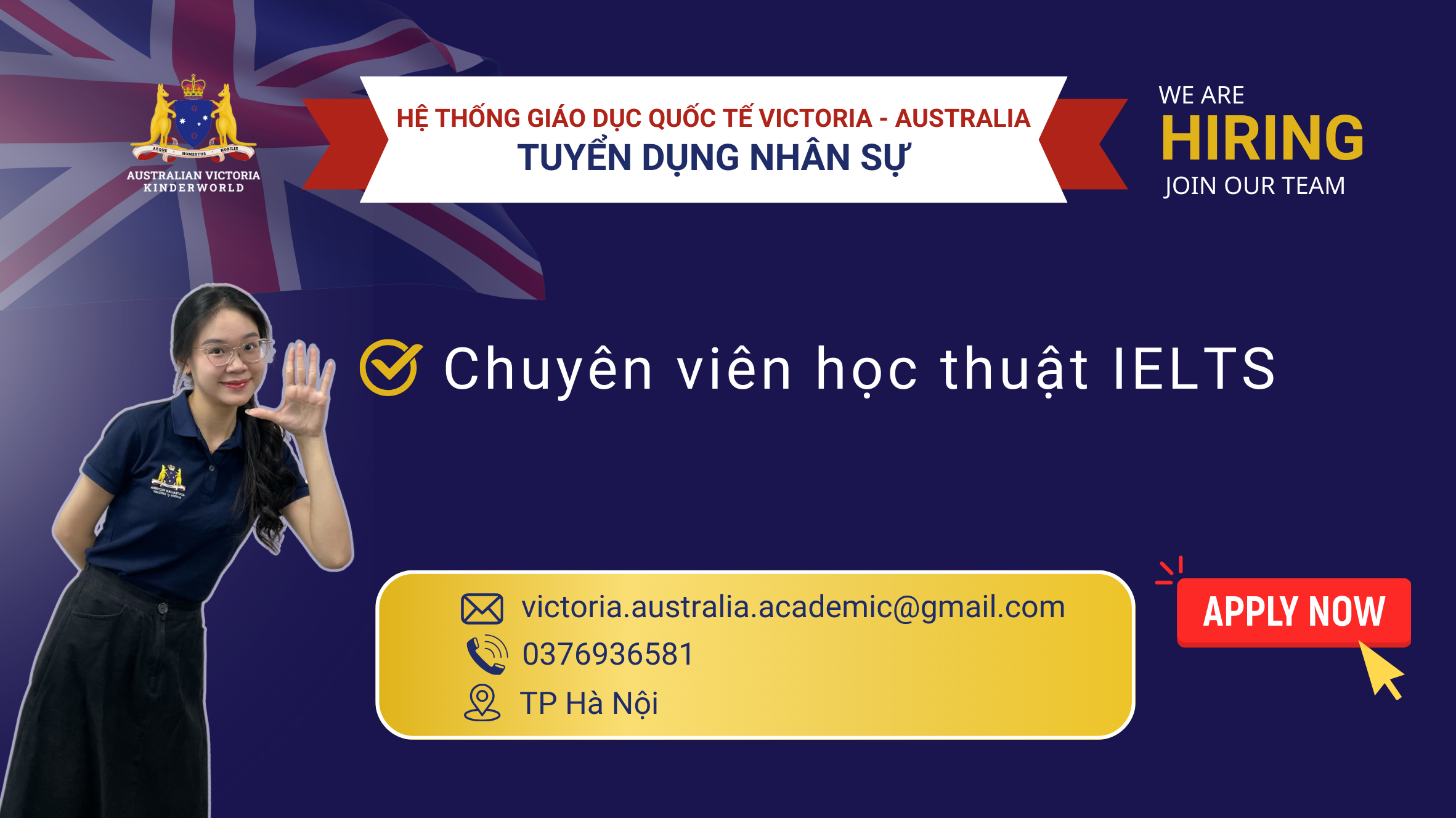 TUYỂN DỤNG CV HỌC THUẬT THÁNG 10